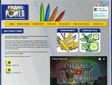 Tablet Screenshot of prangpower.com